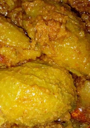 A picture of Stuffed keema with keralas(bitter gourd).
