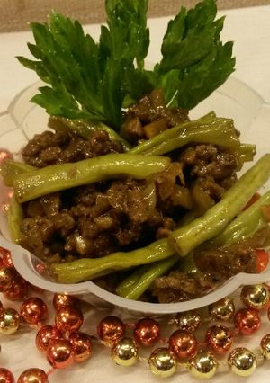 Foto resep Day.28 Oseng Daging Baby Buncis #BikinRamadanBerkesan