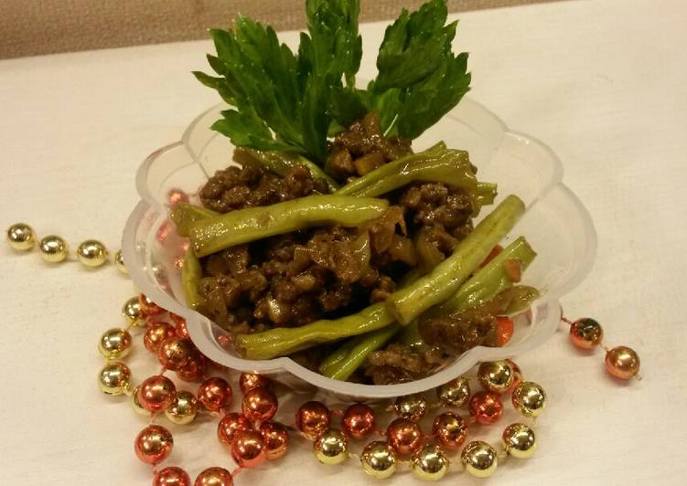 Resep Day.28 Oseng Daging Baby Buncis #BikinRamadanBerkesan Lezat