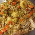 Ensopadito de verduras con mini fideitos y pollo 💯