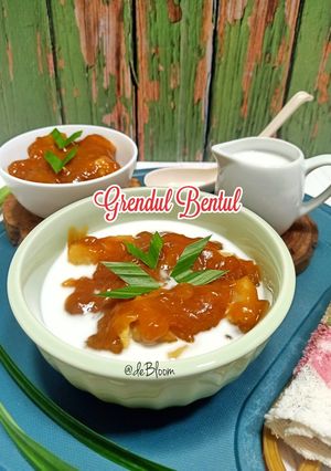 Foto resep 1012. Jenang Grendul Bentul Saus Santan Segar 👍😋