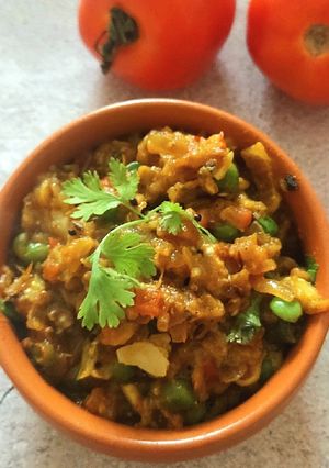 A picture of Smoky Baingan Bharta.