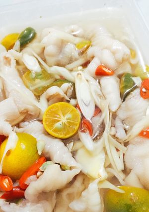 Hình của món Chân gà ngâm.