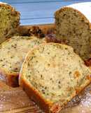 Творожный кекс с изюмом и орехами