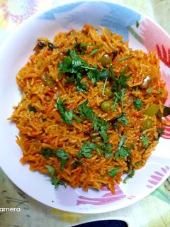 A picture of Masala rice.