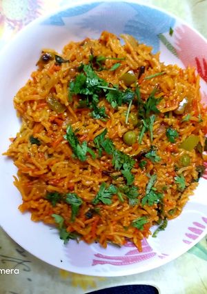 A picture of Masala rice.