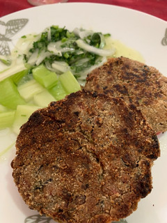Una foto de Hamburguesas de lentejas y avena