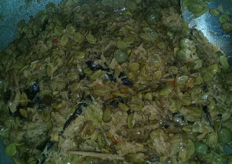 Oseng pete cina (botok toro)