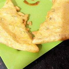 Bread pakora A picture of Bread pakora.