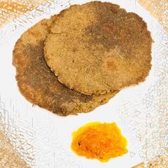 A picture of Bajra Methi Missi Roti.