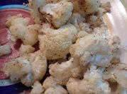 A picture of roasted cauliflower