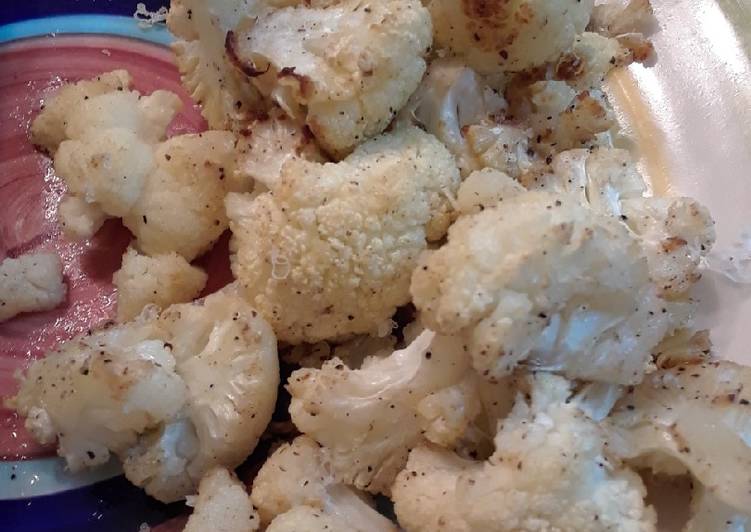 Simple Way to Prepare Quick Easy Roasted Cauliflower