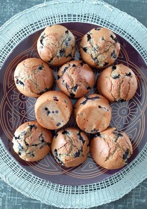 Une photo de Muffins aux Myrtilles / Healthy