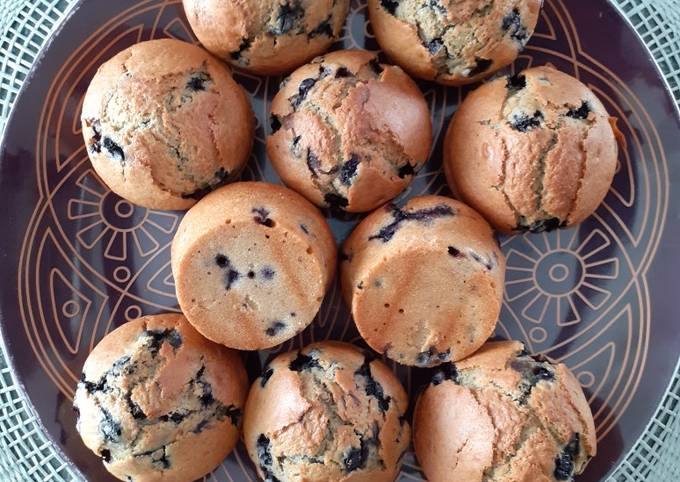 Muffins aux Myrtilles / Healthy