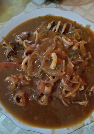 Foto resep Cumi saus padang #BikinRamadhanBerkesan
