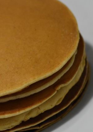 Una foto de Tortitas de plátano sin gluten ni lactosa