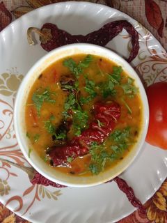 दाल तडका (daal tadka recipe in marathi) रेसिपी चे मुख्य फोटो
