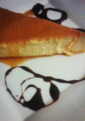 Una foto de Flan Napolitano