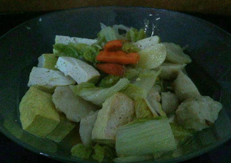 Anti Ribet, Bikin Tumis Sawi Putih Tahu Bakso #BikinRamadanBerkesan Sederhana Dan Enak