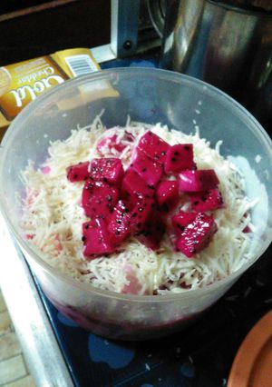 Foto resep Salad buah simple