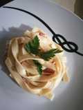 Tallarines a la carbonara