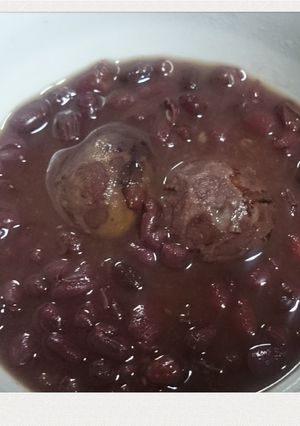 黑糖栗子紅豆沙(電鍋版) 的食譜成品照片