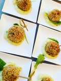 Polpette di tonno e maionese di avocado