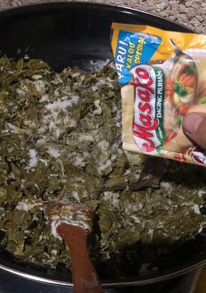 Foto resep Sayur Daun Singkong kara praktis mudah