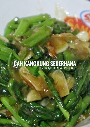 Foto resep 11. Cah Kangkung Sederhana