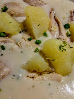 Una foto de CREMA De Pollo y Vegetales...!💝💕💓