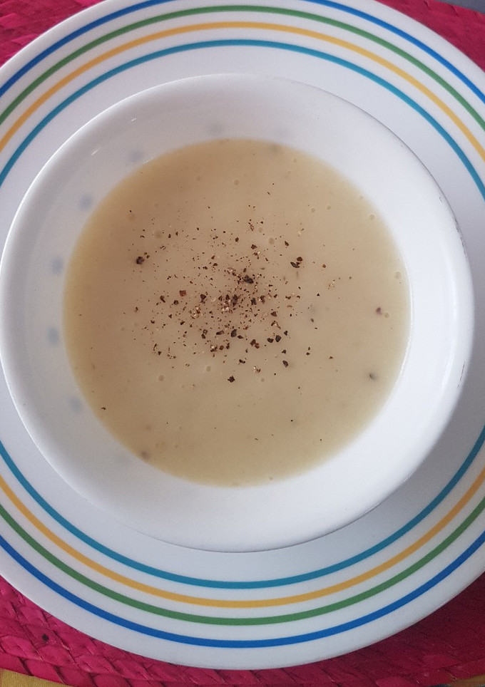Una foto de Crema de papa al estilo de mi mamá