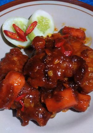 Foto resep Ayam asam manis pedas mamah firaz