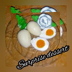 A picture of Surprise dessert.