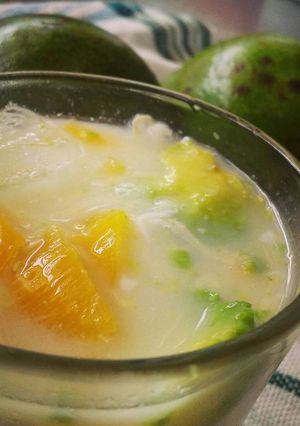 Foto resep Es teler Yakult