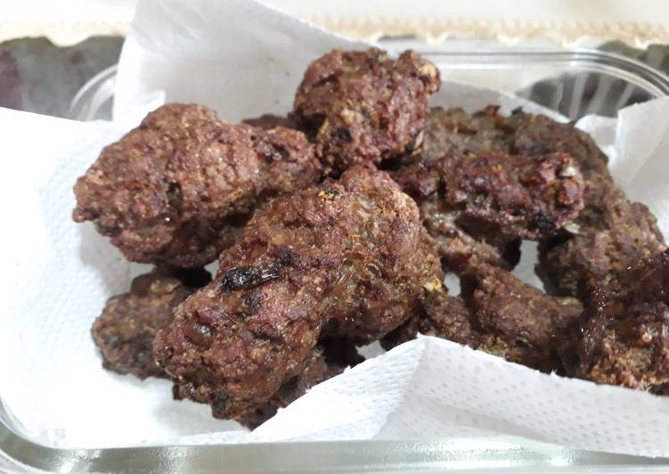 Bolinho da carne com aveia - Tudogosreceitas