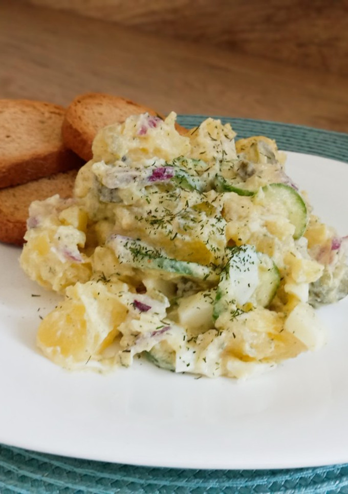 Una foto de Ensalada berlinesa - ensalada alemana