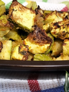 Foto di Zucchine sabbiate in friggitrice ad aria
