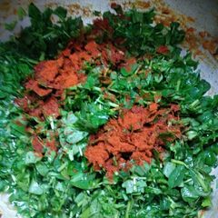 A picture of Methi ki sabzi.