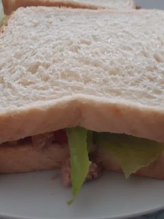 Una foto de Sándwich vegetal