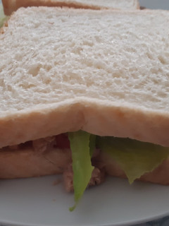 Una foto de Sándwich vegetal
