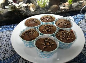 Foto resep Banana choc muffin