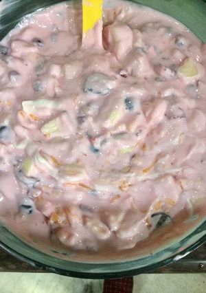 A picture of Fruits Yogurt.