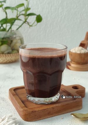 Foto resep Homemade Chocolate Oat Milk
