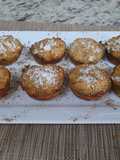 Muffins de avena y banana