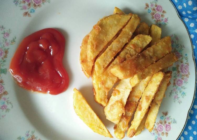 Kentang Goreng Krispi (Crispy Fried Potato)