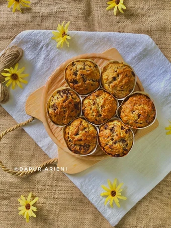 Cara Simple Menyiapkan Resep  Muffin Pisang yang Enak Banget, Enak