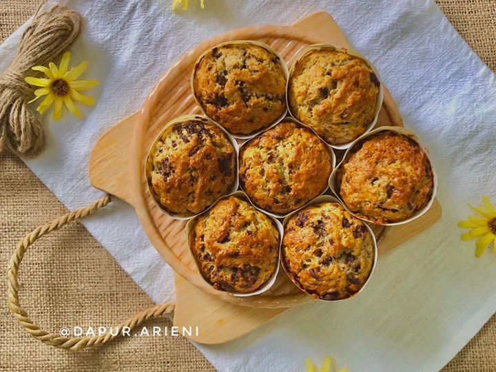 Cara Simple Menyiapkan Resep  Muffin Pisang yang Enak Banget, Enak