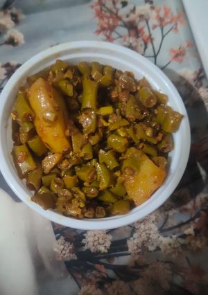लोबिया फली रेसिपी मुख्य फोटो