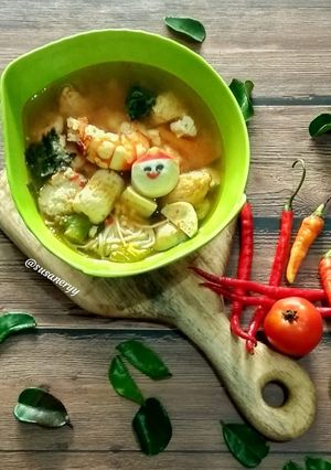 Foto resep Tom Yum seafood