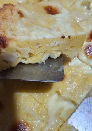 Una foto de Sopa paraguaya argentinaza